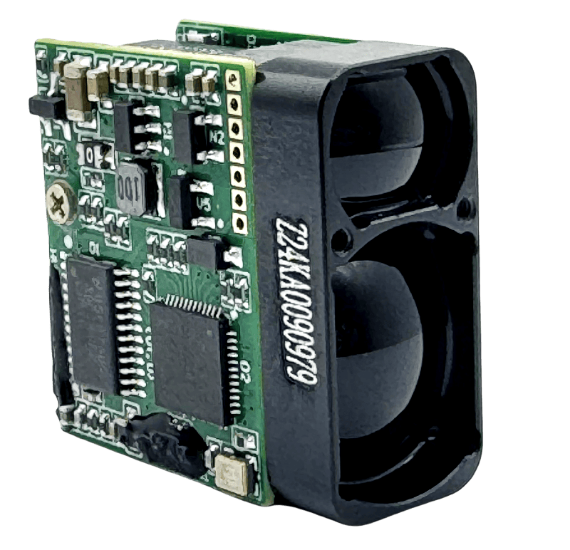 Low-Power Compact Laser Rangefinder 1.2km