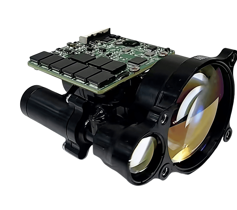 Lightweight 9.5km Laser Rangefinder for UAVs and ADAS
