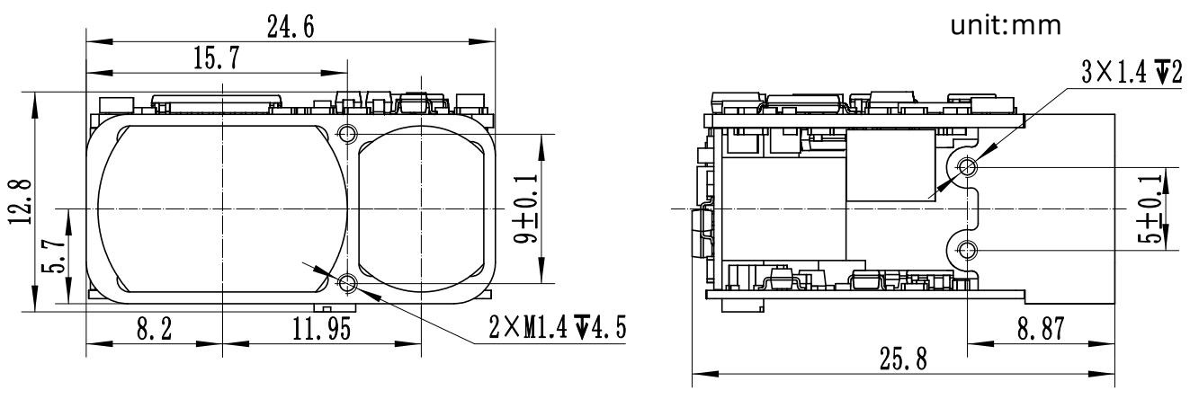 MECHANICAL  AND  OPTICAL  INTERFACE  DIAGRAM