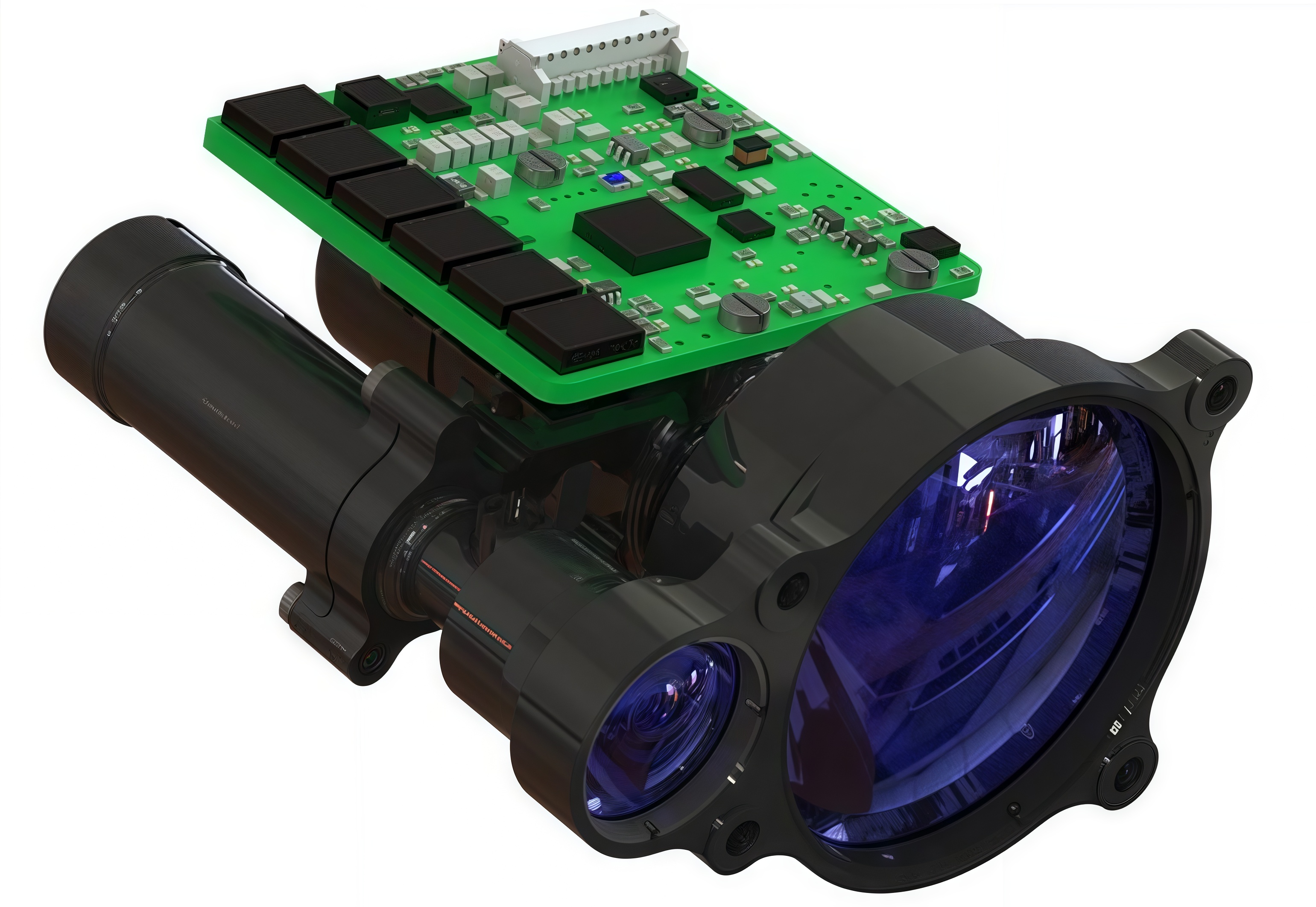 1535nm DPSS Laser Rangefinder Module / Measuring Range ≥9500m