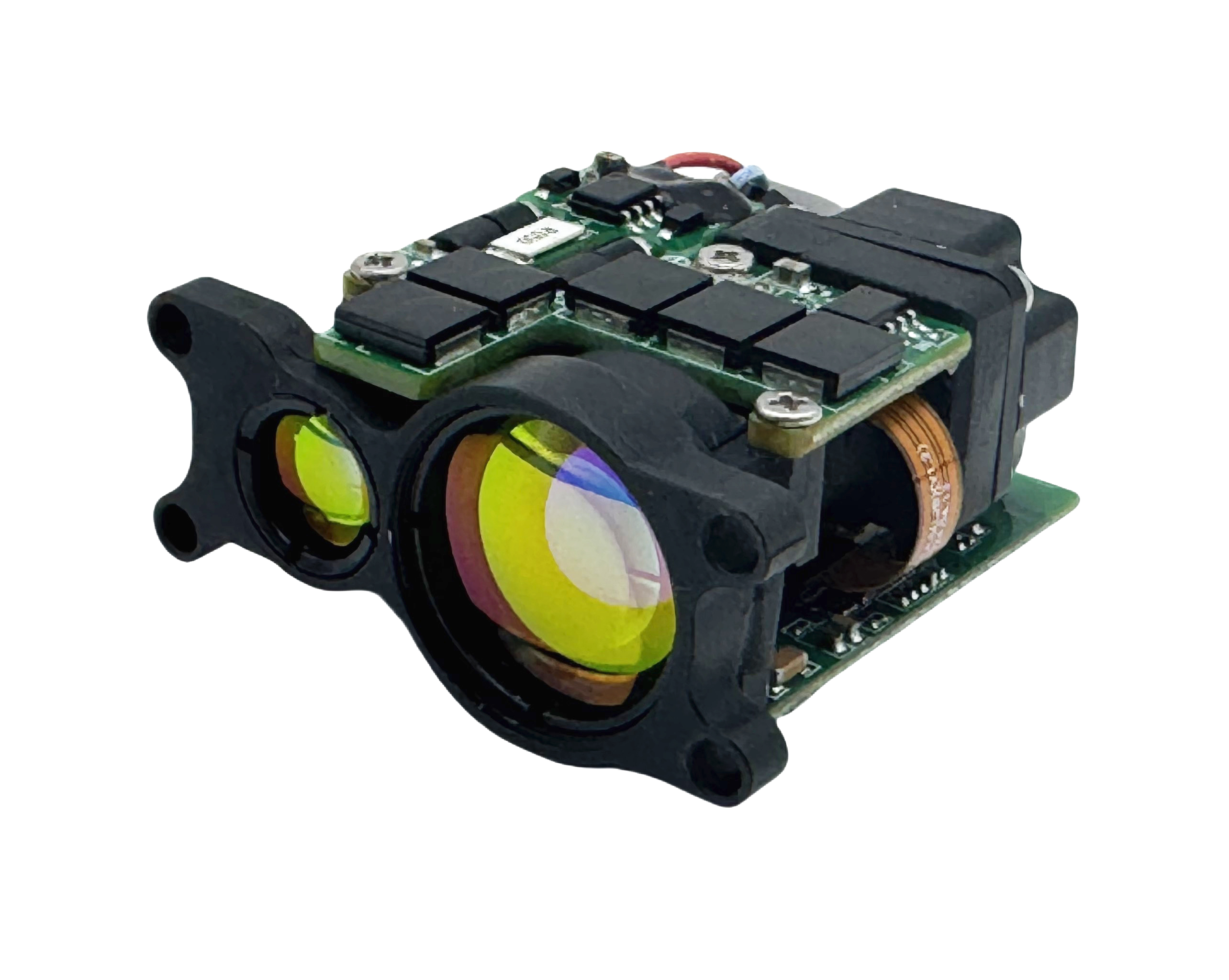 1535nm DPSS Laser Rangefinder Module Measuring Range 4000m