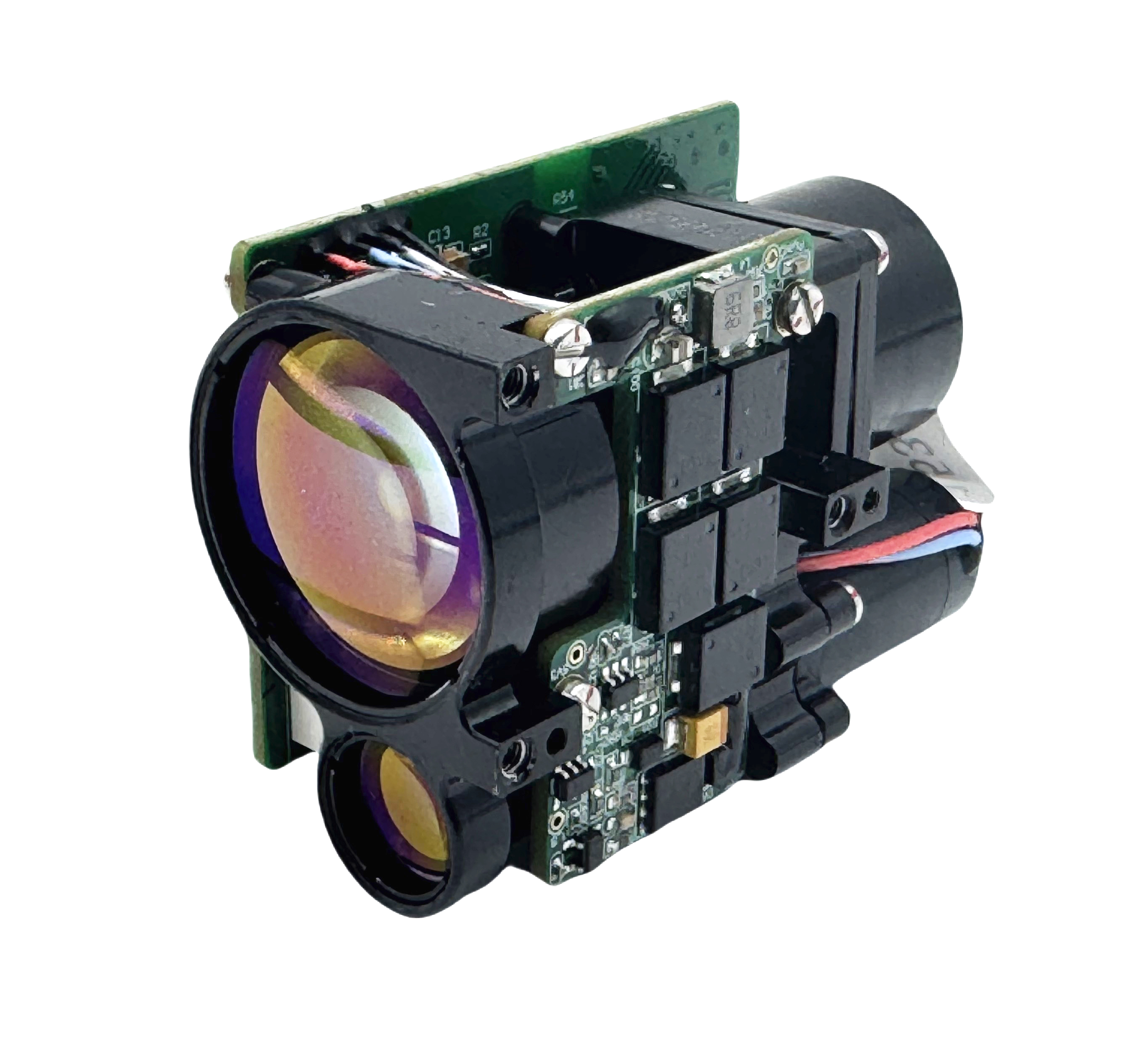 1535nm DPSS Laser Rangefinder Module Measuring Range 5200m