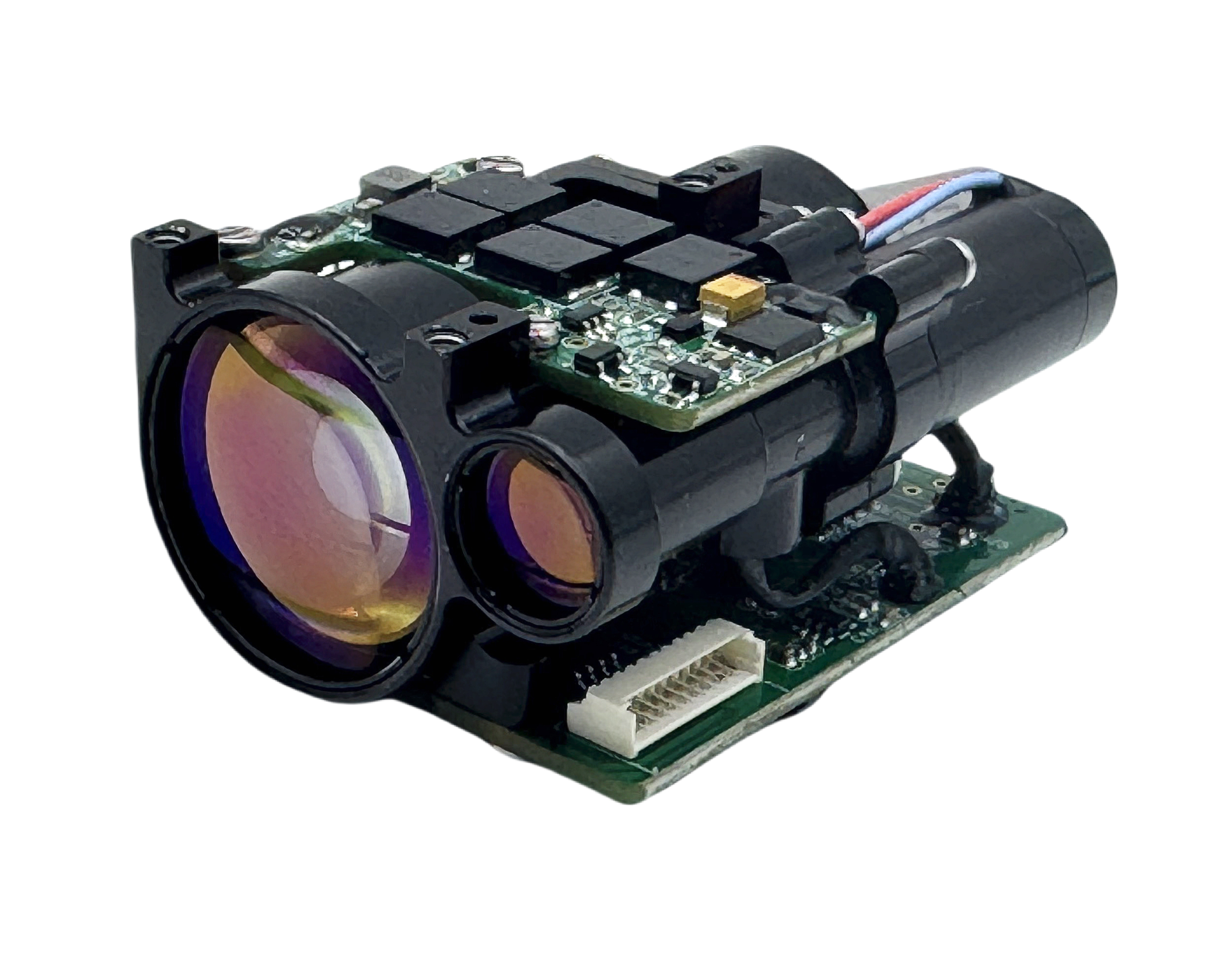 1535nm DPSS Laser Rangefinder Module Measuring Range 5200m