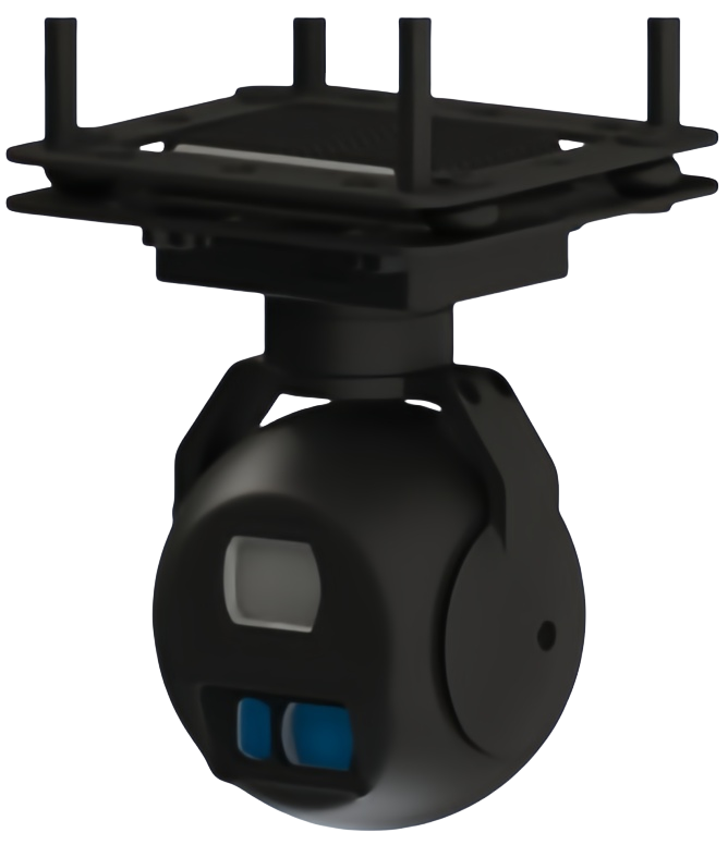 512 45× Hybrid Zoom Tracking & Recognition Two-Axis Gimbal Camera