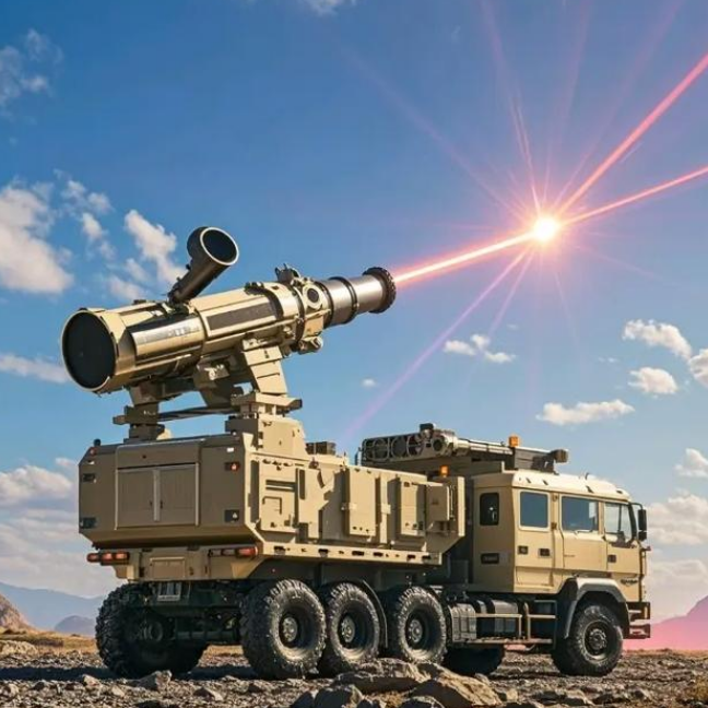 What is a true laser weapon?