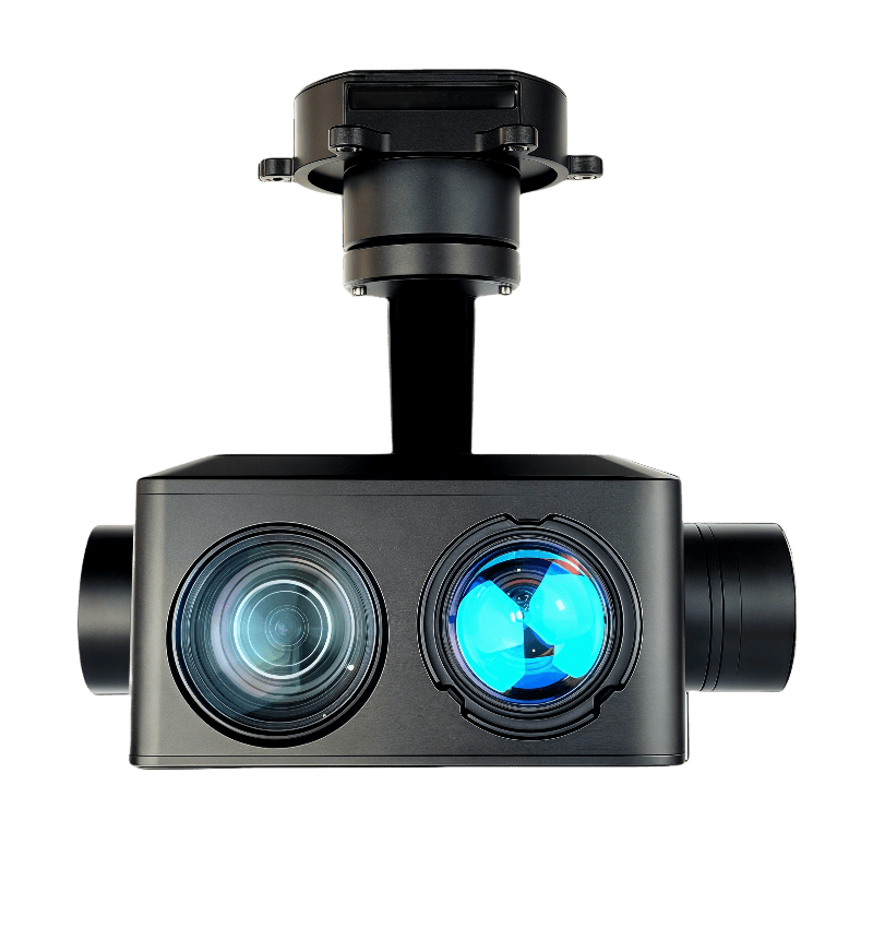383 30× Optical Zoom + 800m Laser Fill Light Dual-Sensor Gimbal Camera