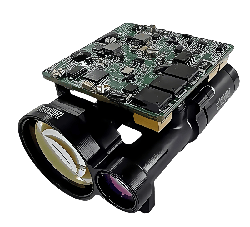 Lightweight 5km Laser Rangefinder for UAV Payloads
