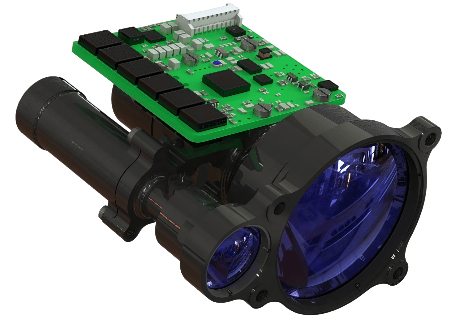 Lightweight 9.5km Laser Rangefinder for UAVs and ADAS