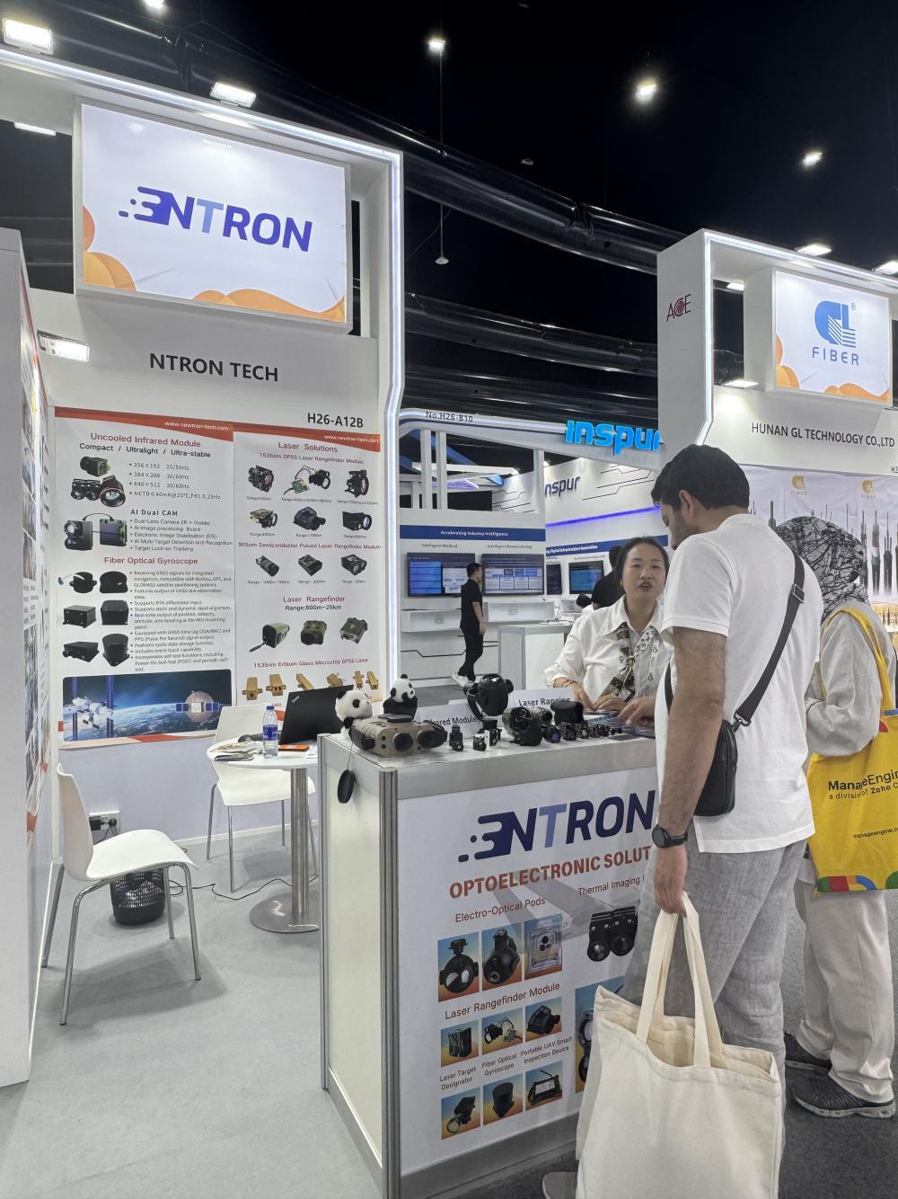 Visitors actively engaged with our team and scanned QR codes to explore our product solutions in depth.