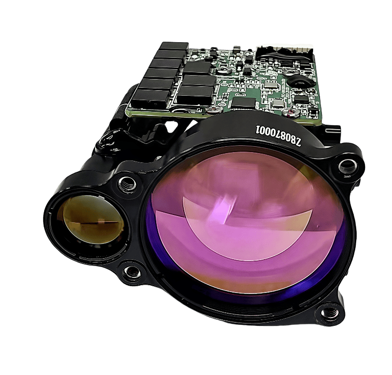 Lightweight 9.5km Laser Rangefinder for UAVs and ADAS